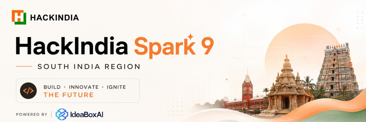 HackIndia Spark 9 – South India Region