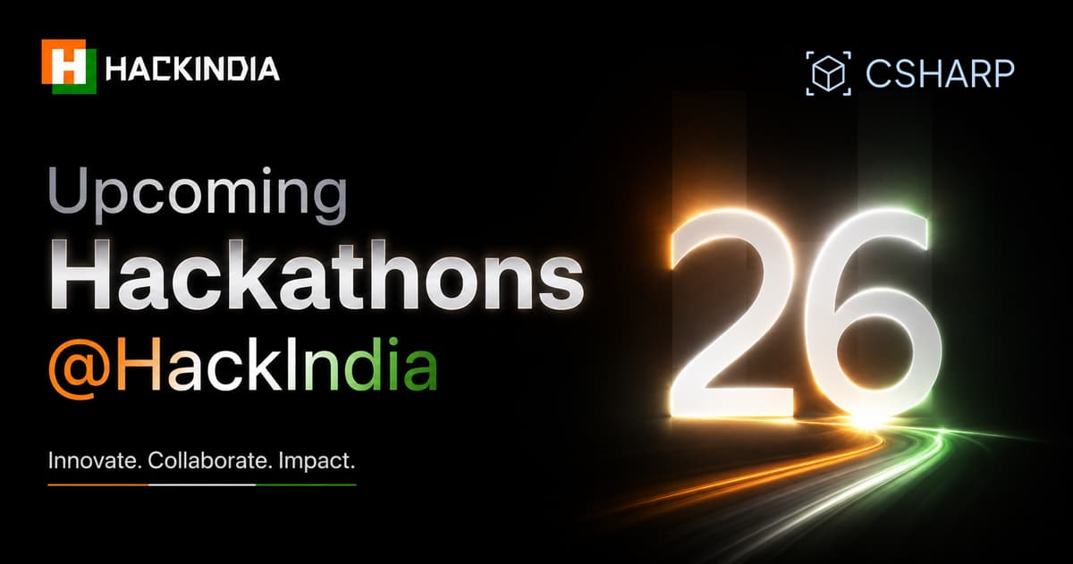 HackIndia Hackathons 2026 - Full List of Ongoing, Upcoming & Coming Soon Events Across India