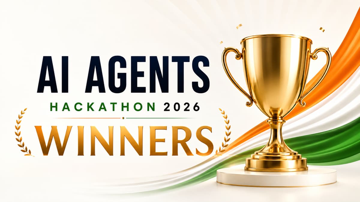 AI Agents Hackathon 2026 Winners Announced - Team Tech Titans Takes the Crown