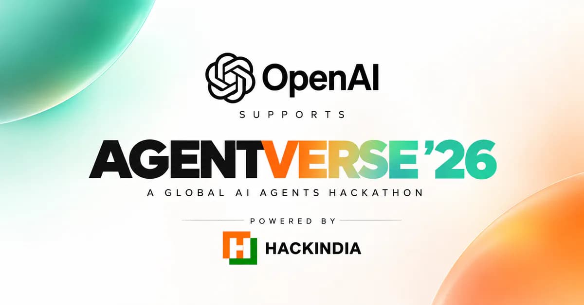 OpenAI Supports HackIndia AgentVerse 2026 AI Agents Hackathon